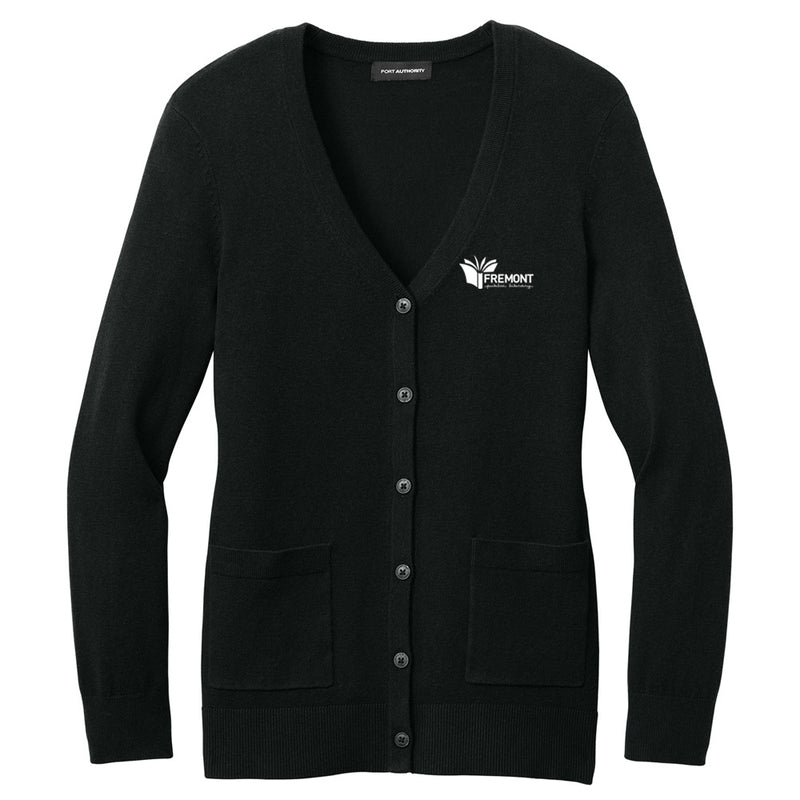 Fremont Ladies Button Up Cardigan w/Pockets