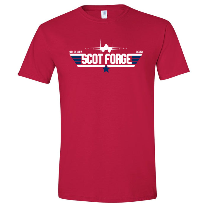 Scot Forge 4th of July Adult Short Sleeve