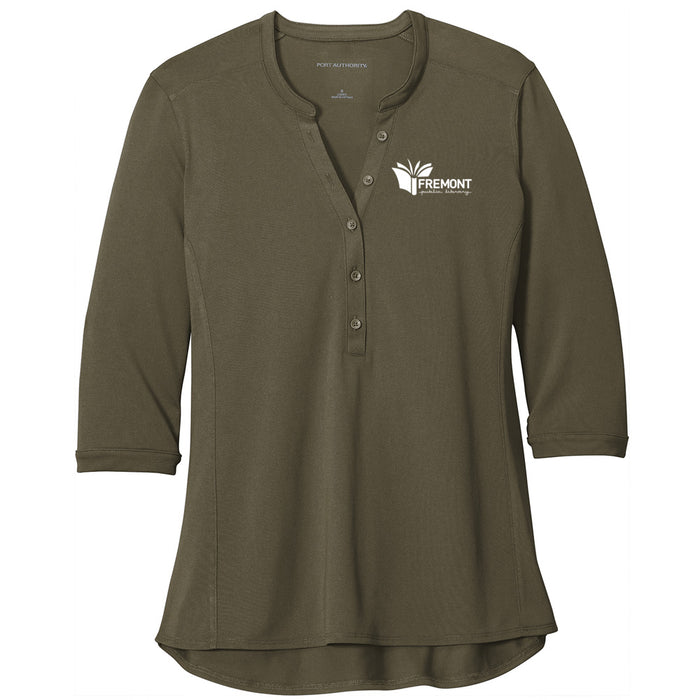 Fremont Ladies Henley Shirt