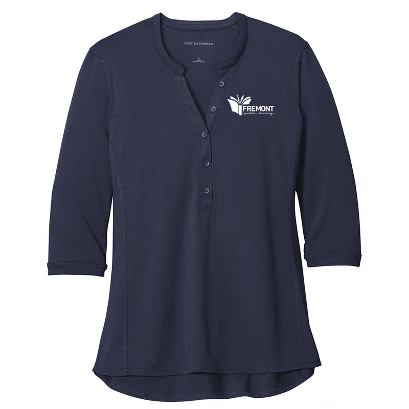 Fremont Ladies Henley Shirt