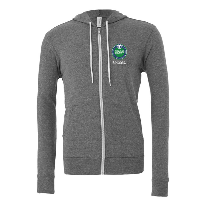 FCLC Custom Left Chest Logo Zip-Up Hoodie
