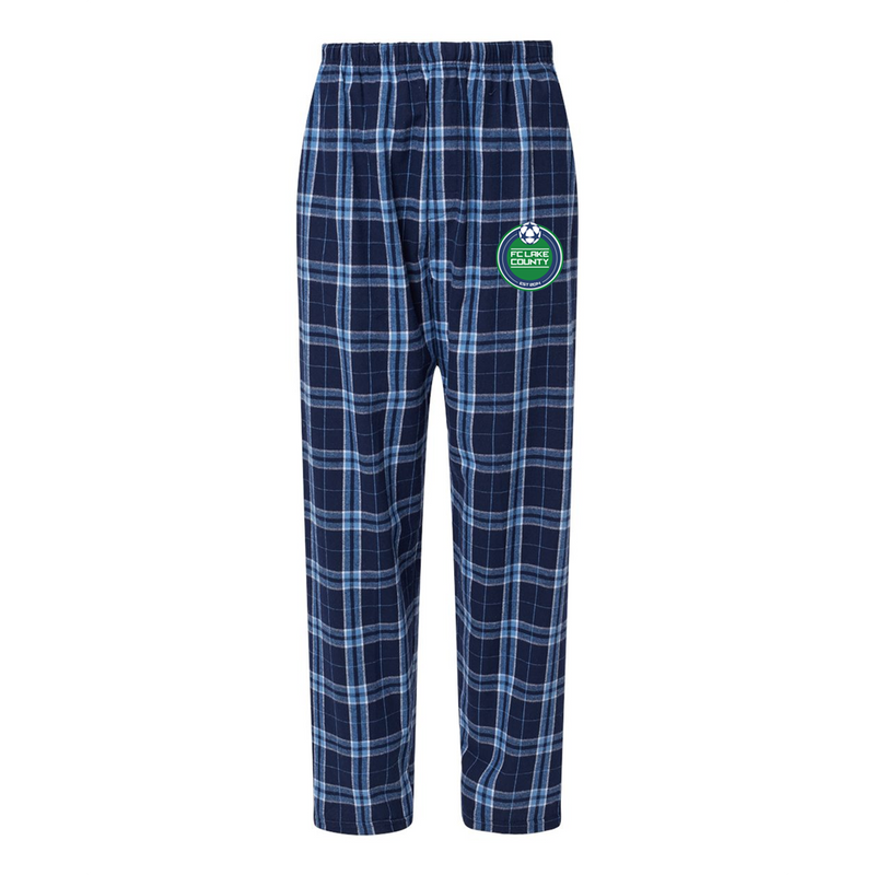 FCLC Left Hip Logo Flannel Pants- NEW YOUTH SIZES!