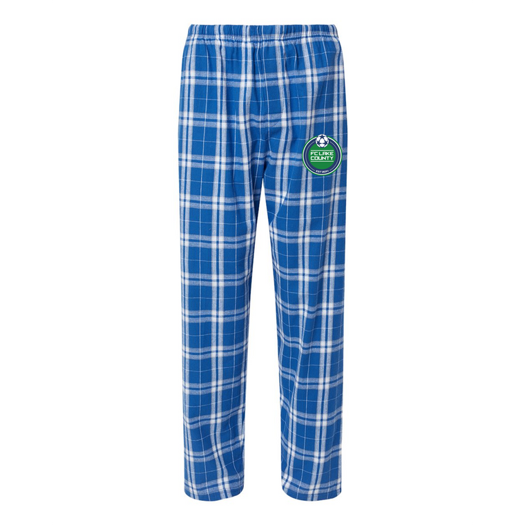 FCLC Left Hip Logo Flannel Pants- NEW YOUTH SIZES!