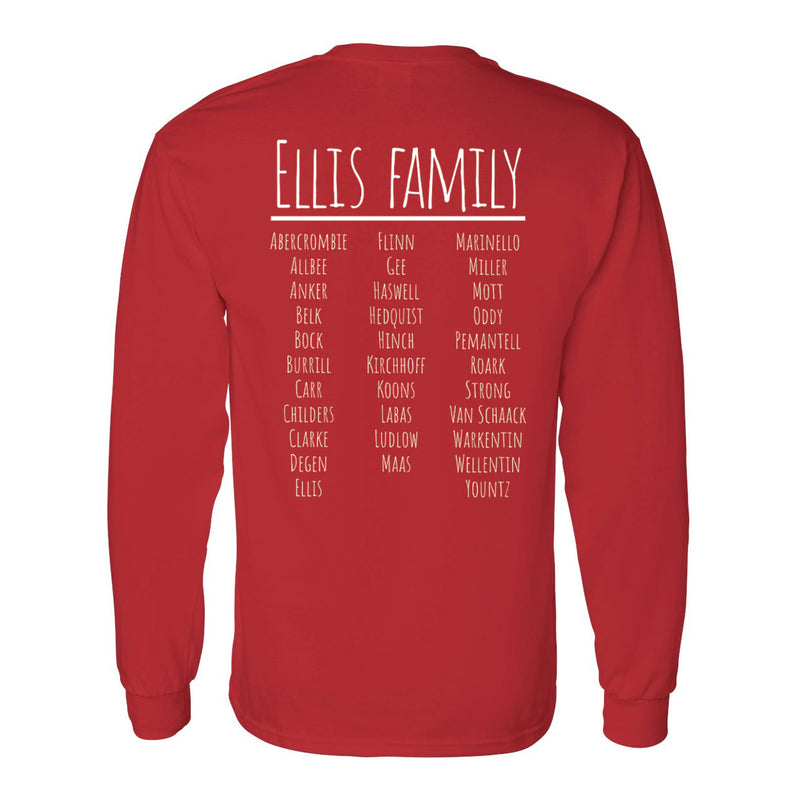 Ellis Family long sleeve t-shirt