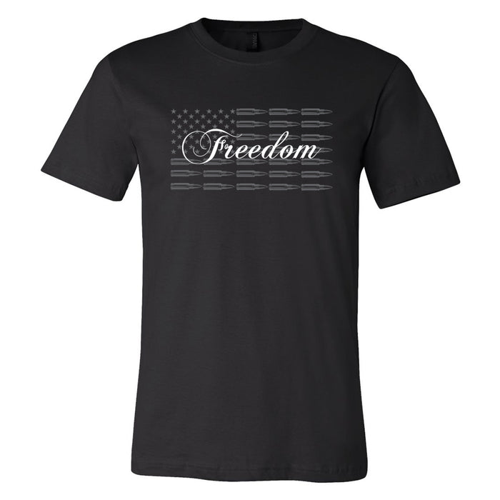 Ammo Flag Freedom Tshirt- Made & Decorated in USA