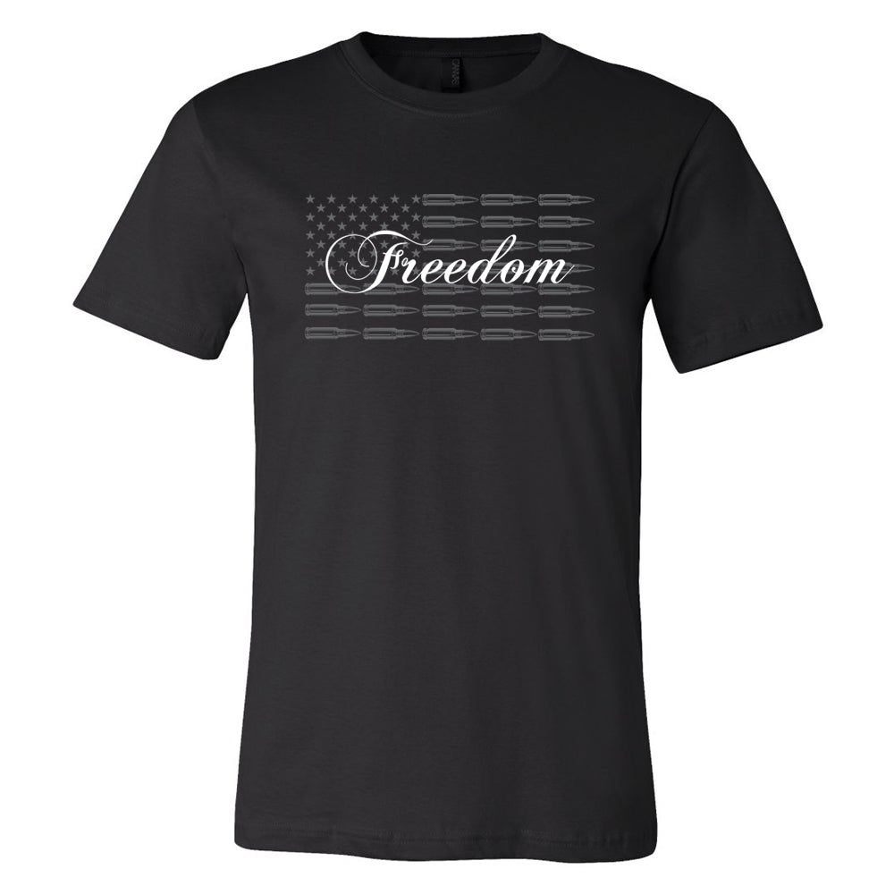 Ammo Flag Freedom Tshirt- Decorated in USA