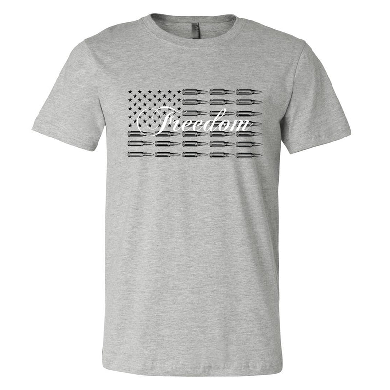 Ammo Flag Freedom Tshirt- Made & Decorated in USA